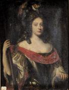 Johann Hulsmann Liselotte of the Palatinate as Minerva Sweden oil painting artist